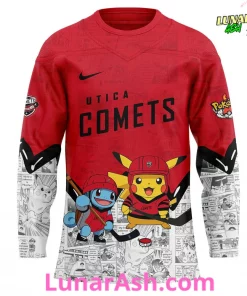Utica Comets x Pokémon Special Hockey Jersey