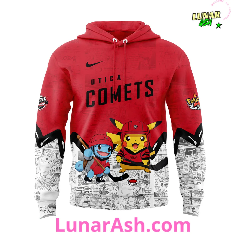 Utica Comets x Pokémon Special Hoodie Utica Comets x Pokémon Special Hoodie