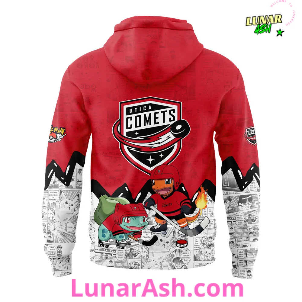 Utica Comets x Pokémon Special Hoodie Utica Comets x Pokémon Special Hoodie