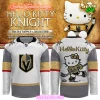 Vegas Golden Knights x Hello Kitty 2024 Special Hockey Jersey