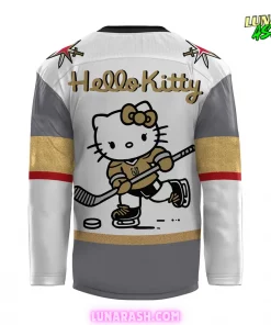 Vegas Golden Knights x Hello Kitty 2024 Hockey Jersey 3