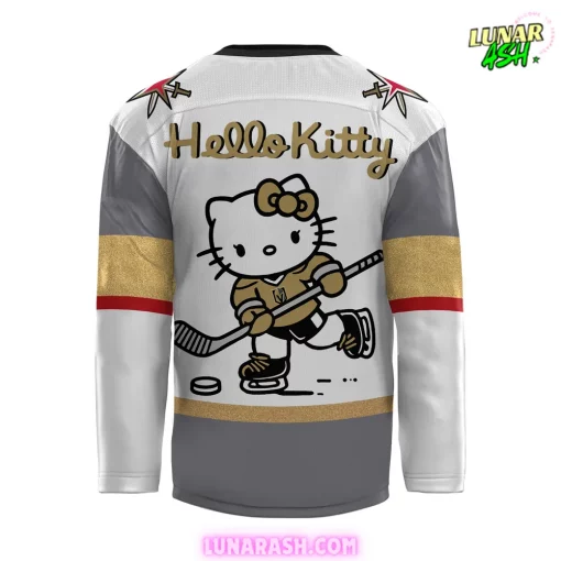 Vegas Golden Knights x Hello Kitty 2024 Hockey Jersey