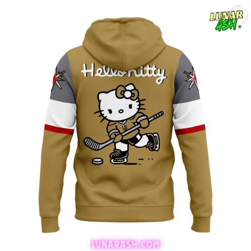 Vegas Golden Knights x Hello Kitty 2024 Special Hoodie