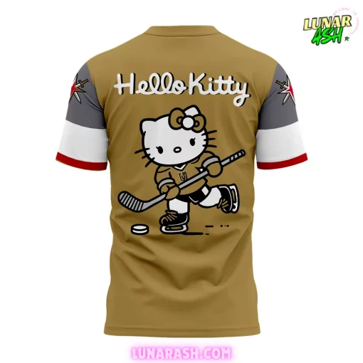 Vegas Golden Knights x Hello Kitty 2024 Special T-Shirt