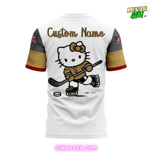 Vegas Golden Knights x Hello Kitty 2024 T-Shirt