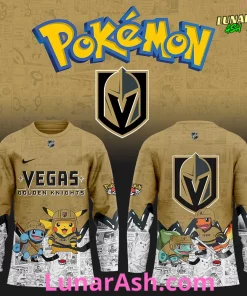 Vegas Golden Knights x Pokémon Special Hockey Jersey