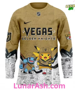 Vegas Golden Knights x Pokémon Special Hockey Jersey