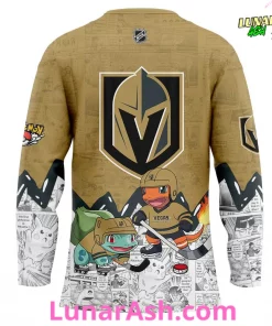 Vegas Golden Knights x Pokémon Special Hockey Jersey 3