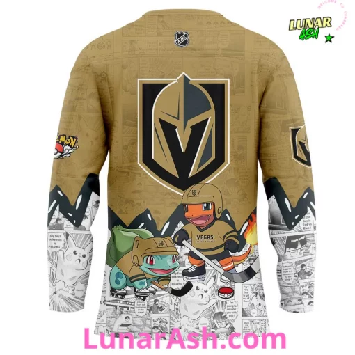 Vegas Golden Knights x Pokémon Special Hockey Jersey