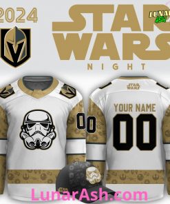 Vegas Golden Knights x Star Wars 2025 Special Hockey Jersey