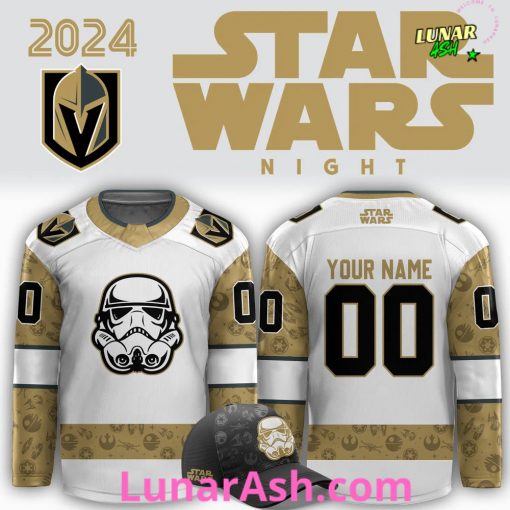 Vegas Golden Knights x Star Wars 2025 Special Hockey Jersey