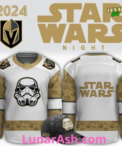Vegas Golden Knights x Star Wars 2025 Special Hockey Jersey
