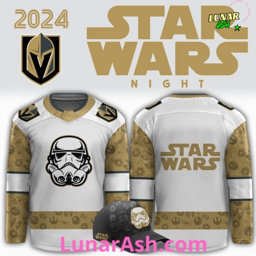 Vegas Golden Knights x Star Wars 2025 Special Hockey Jersey