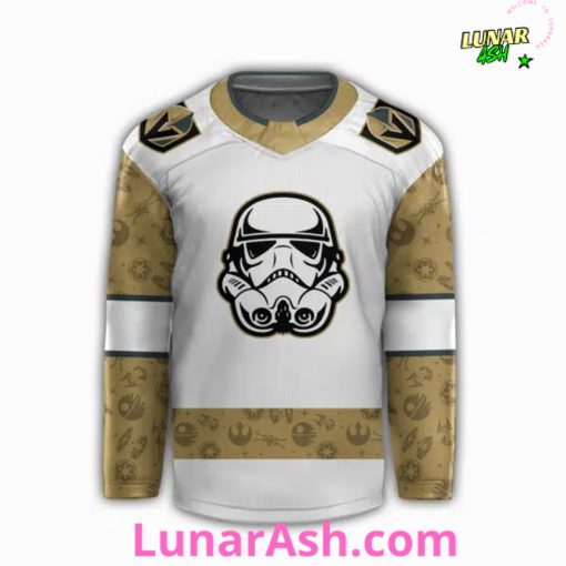 Vegas Golden Knights x Star Wars 2025 Special Hockey Jersey