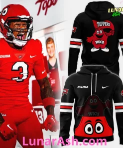 Western Kentucky Hilltoppers Football 2024 Black Hoodie 1