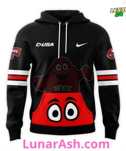 Western Kentucky Hilltoppers Football 2024 Black Hoodie 2