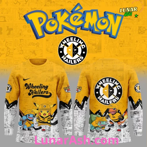 Wheeling Nailers x Pokémon Special Hockey Jersey