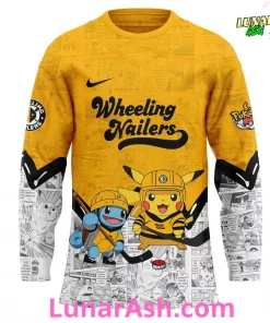 Wheeling Nailers x Pokémon Special Hockey Jersey