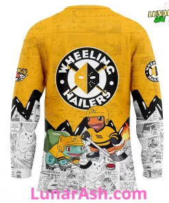 Wheeling Nailers x Pokémon Special Hockey Jersey 3