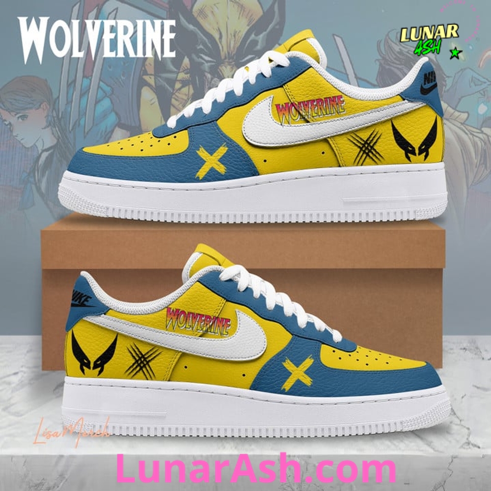 Wolverine X-Men Limited Edition Nike Air Force 1 Wolverine X-Men Limited Edition Nike Air Force 1