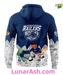 Worcester Railers x Pokémon Special Hoodie 3
