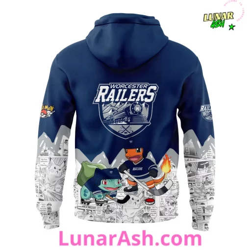 Worcester Railers x Pokémon Special Hoodie