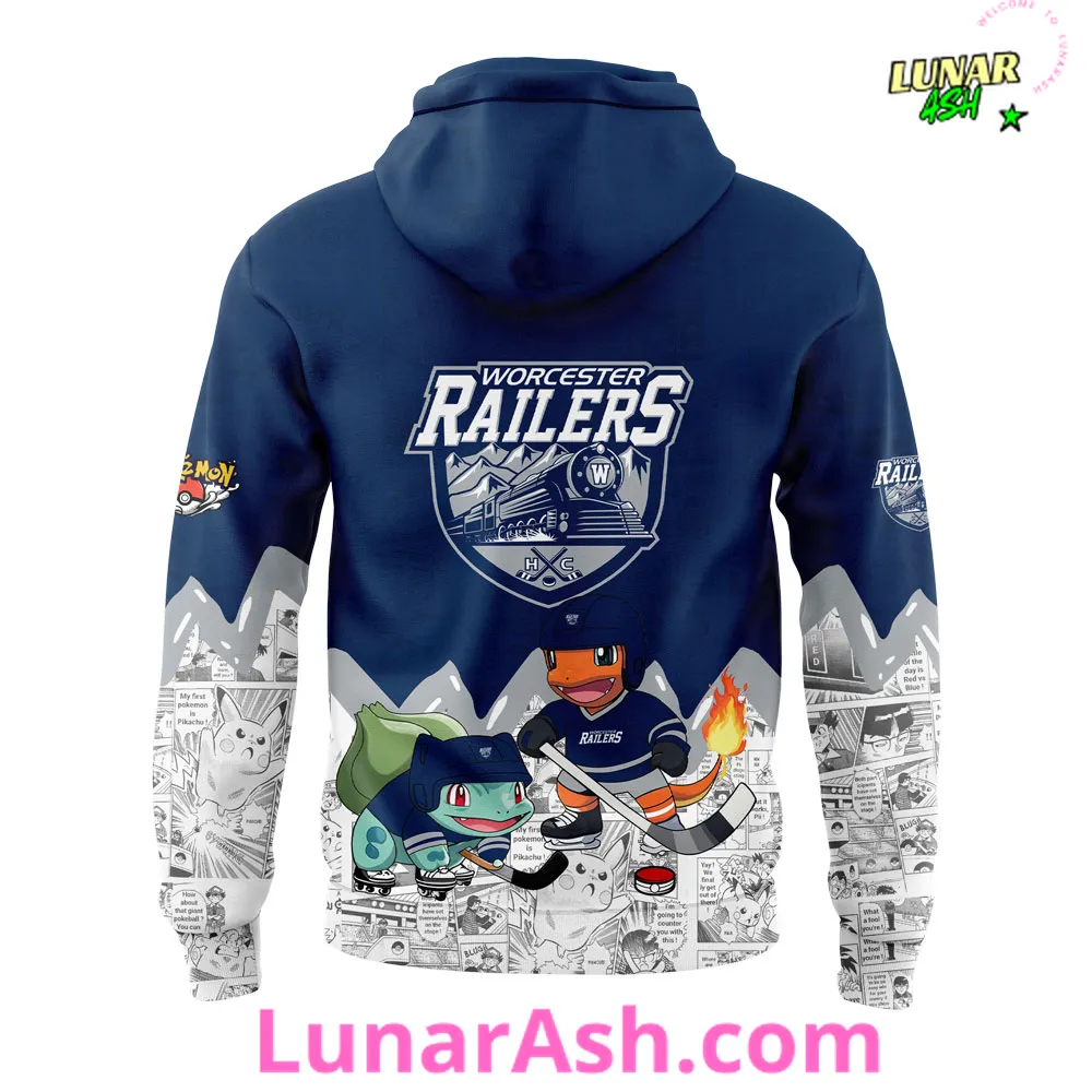 Worcester Railers x Pokémon Special Hoodie Worcester Railers x Pokémon Special Hoodie