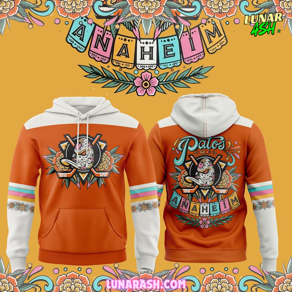 Anaheim Ducks Patos De Anaheim Special Hoodie Anaheim Ducks Patos De Anaheim Special Hoodie