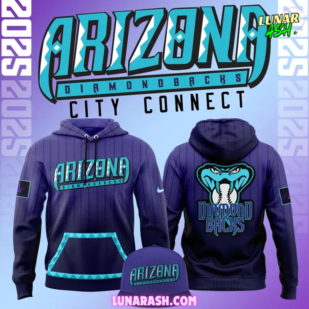 Arizona Diamondbacks City Connect 2025 Special Hoodie Arizona Diamondbacks City Connect 2025 Special Hoodie