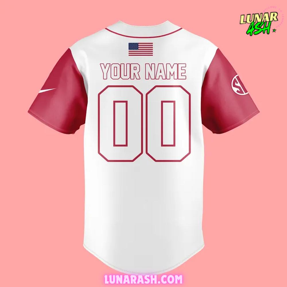 Arkansas Razorbacks Baseball 2025 Special Baseball Jersey Arkansas Razorbacks Baseball 2025 Special Baseball Jersey