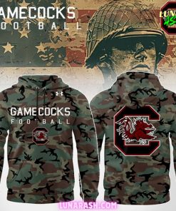 Arkansas Razorbacks Veteran Day 2024 Camo Hoodie