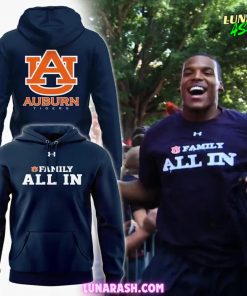 Auburn Tigers Family ALL IN 2025 Special Hoodie