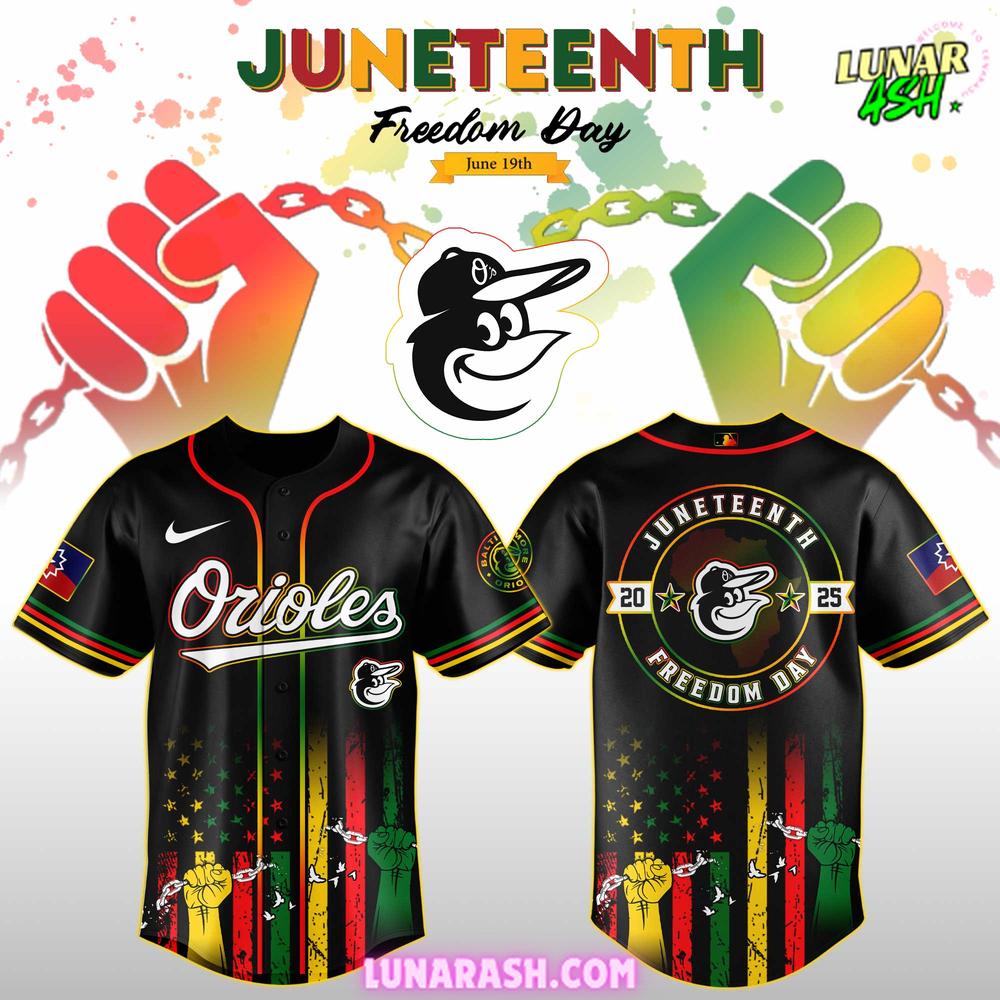 Baltimore Orioles Juneteenth Day 2025 Special Jersey Baltimore Orioles Juneteenth Day 2025 Special Jersey