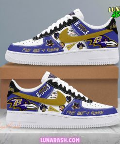 Baltimore Ravens “Play Like A Raven” Nike Air Force 1
