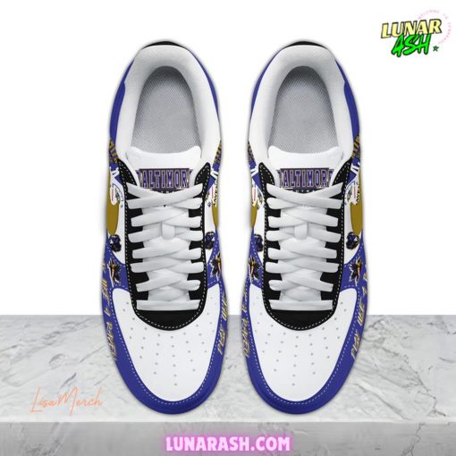 Baltimore Ravens “Play Like A Raven” Nike Air Force 1