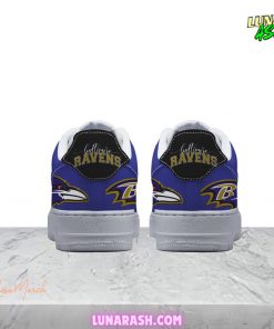 Baltimore Ravens Play Like A Raven Nike Air Force 1 4