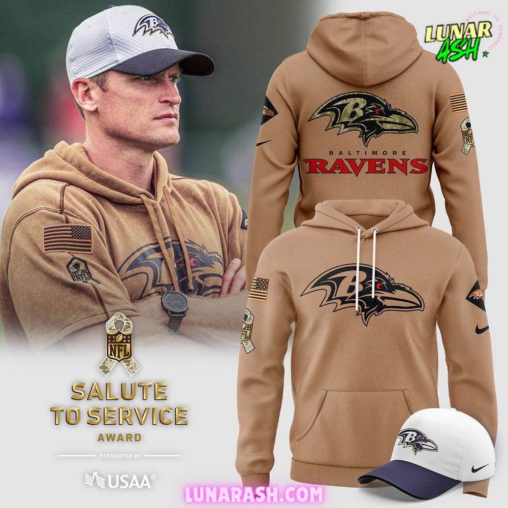 Baltimore Ravens Salute to Service Award Special Hoodie Baltimore Ravens Salute to Service Award Special Hoodie
