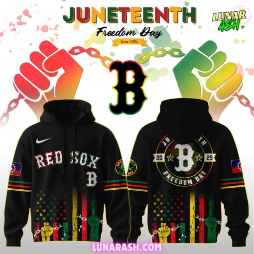 Boston Red Sox Juneteenth Day 2025 Special Hoodie
