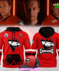 Charlotte Checkers 2025 Red Special Hoodie 1