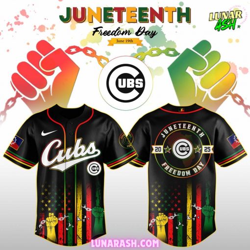 Chicago Cubs Juneteenth Day 2025 Special Jersey