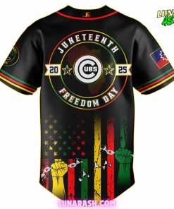 Chicago Cubs Juneteenth Day 2025 Special Jersey 3