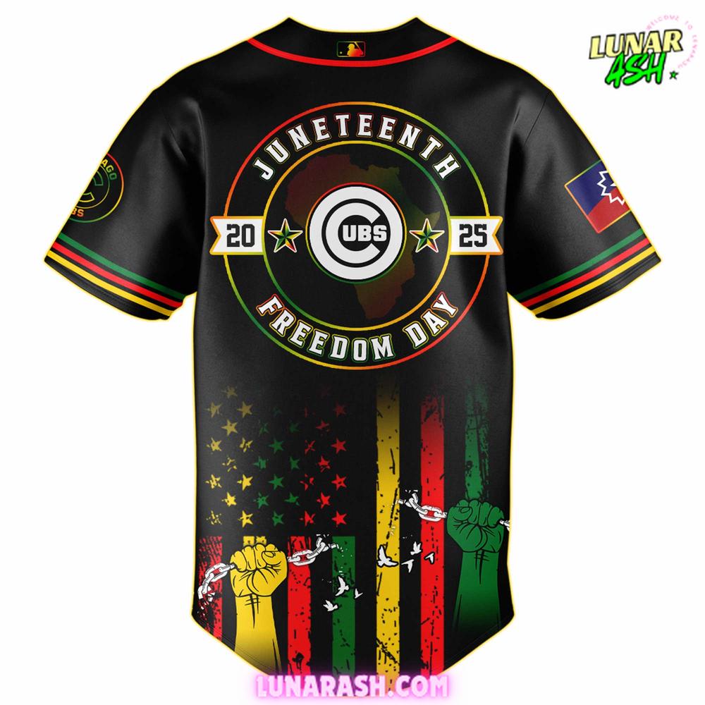 Chicago Cubs Juneteenth Day 2025 Special Jersey Chicago Cubs Juneteenth Day 2025 Special Jersey