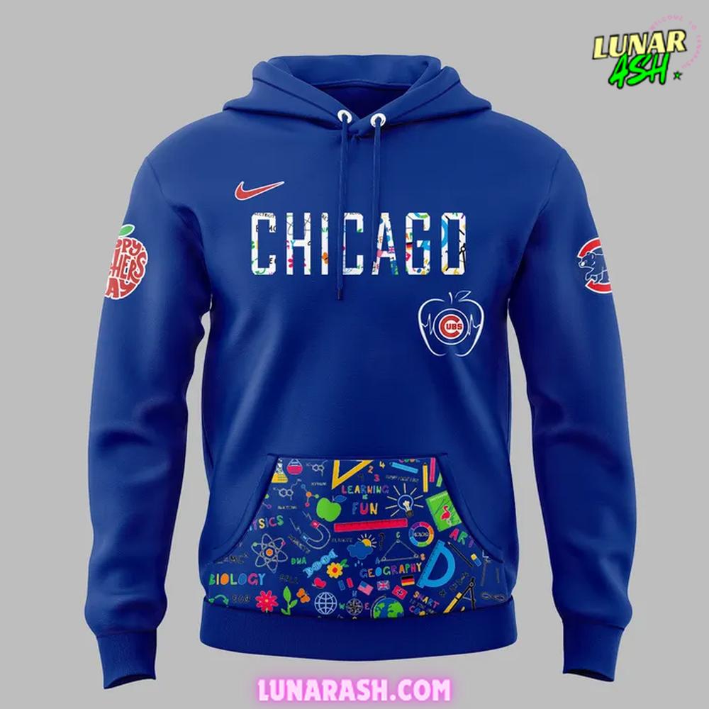 Chicago Cubs Teacher Appreciation Night 2025 Limited Hoodie Chicago Cubs Teacher Appreciation Night 2025 Limited Hoodie