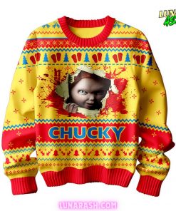 Chucky WANNA Play Special Ugly Sweater
