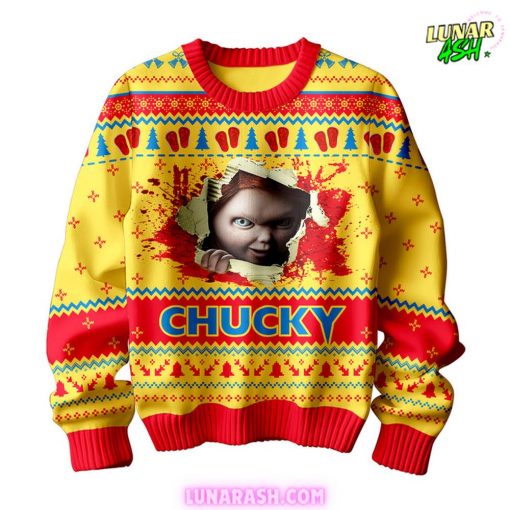 Chucky WANNA Play Special Ugly Sweater