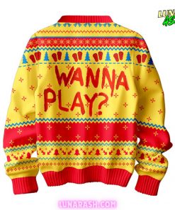 Chucky WANNA Play Special Ugly Sweater 3