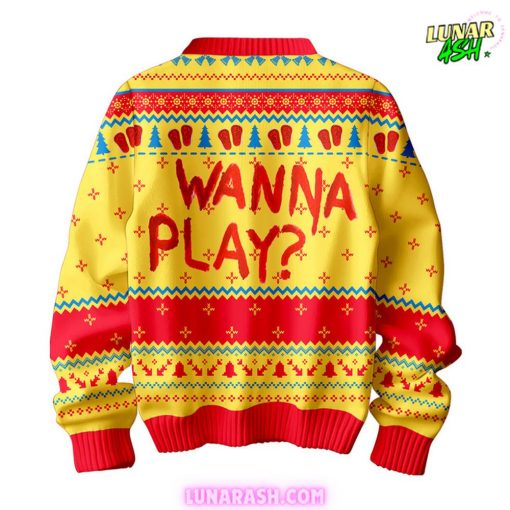 Chucky WANNA Play Special Ugly Sweater