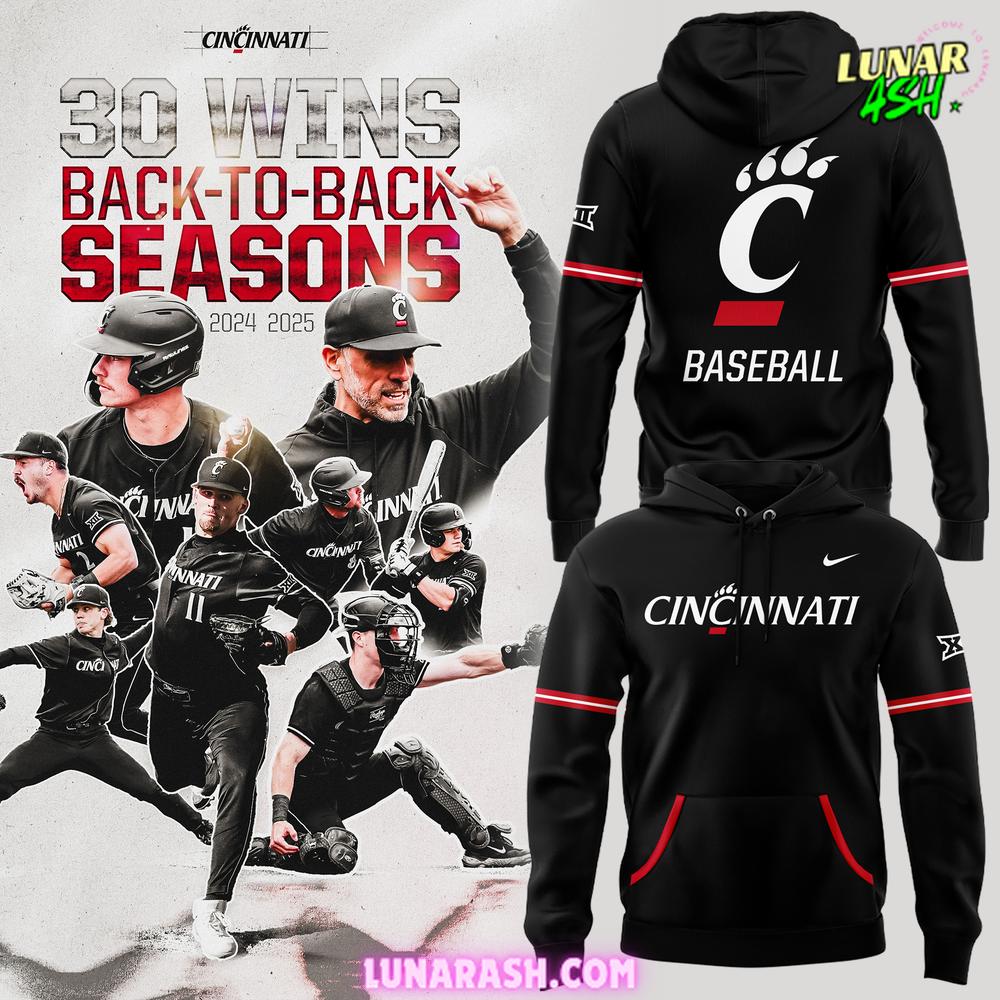Cincinnati Bearcats 2025 Baseball Limited Edition Hoodie Cincinnati Bearcats 2025 Baseball Limited Edition Hoodie