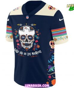 Denver Broncos MLB Dia De Los Muertos Football Jersey