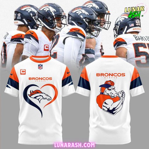 Denver Broncos New Version 2024 White T-Shirt